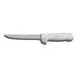 Dexter 1563 Boning Knife, 6" Narrow Stainless Steel Blade, White Polypropylene Handle, USA Made 1 image