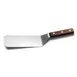 Dexter 16381 8" X 3" Offset Stainless Steel Cake Turner, Walnut Wood Handle, Made in USA 1 image