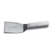 Dexter 19723 Hamburger Turner, 5" x 4" Offset Stainless Steel Blade, White Handle, NSF 1 image