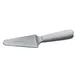Dexter 19753 Pie Knife, 4‑1/2" x 2‑1/4" Offset Blade, 9" OA, Stainless Steel, White PP Handle, Made 1 image