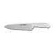Dexter 24153 SofGrip Chef Knife, 8" High‑Carbon Stainless Steel, White Soft‑Rubber Grip Handle 1 image