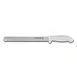 Dexter 24243 SofGrip Roast Slicer, 12" Knife, White Rubber Handle, Steel, NSF 1 image