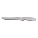 Dexter 24253 Slicer Knife, 8" White Rubber Handle, Scalloped Edge, Steel, Non‑Slip, NSF, Made in USA 1 image