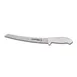 Dexter 24383 SofGrip Bread Knife, 10" Scalloped Edge, White Rubber Handle, High‑Carbon Steel Blade 1 image