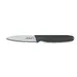 Dexter 30500 Paring Knife, 3" Stamped Spear-Point Blade, Carbon Steel, Black Plastic Handle, NSF 1 image