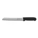Dexter 30502 Bread Knife, 8" Stamped‑Scalloped Edge, DEXSTEEL Black Handle with Finger Guard, NSF 1 image