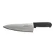 Dexter 30503 Val-U Knife – 8" Blade, DEXSTEEL Steel, Black Polypropylene Handle With Guard, NSF 1 image