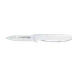 Dexter 31611 Paring Knife - 3" Spear-Point Steel Blade, Stamped White Poly Handle, NSF 1 image