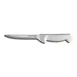 Dexter 31627 Utility Knife - 6" Stainless Steel Blade, White Polypropylene Handle, NSF 1 image