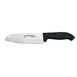 Dexter 36004 Santoku Knife, 7" Stamped Carbon Steel Blade, Black Plastic Handle, DEXSTEEL, NSF 1 image