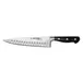 Dexter 38465 iCut Chef Knife, 8" Forged X50CrMOV15 Steel Blade, Black POM Handle, NSF 1 image