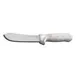 Dexter 4133 Sani‑Safe 8" Butcher Knife, High‑Carbon Steel Blade, White Non‑Slip Handle, Made In USA 1 image