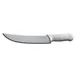 Dexter 5533 Cimeter Steak Knife, 10" Blade, High‑Carbon Stainless Steel, White PP Handle, Made in USA 1 image