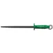 Dexter 7830 Sharpening Steel, 10" Coarse No‑Work, Polypropylene Handle with Hanging Ring 1 image