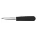 Dexter TM03 - 3" Paring Knife, Black Plastic Handle, High-Carbon Steel Blade, NSF 1 image