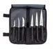 Mercer M12610 7-Piece Carving Set – 2" & 2½" Thai Fruit, 3½"/4"/5" Jpn, 2½" Peel, Roll, NSF 1 image