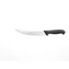 Mercer M13713 BPX Knife 8" Stamped Black Plastic Handle Carbon Blade Ice‑Hardened Steel Nylon NSF 1 image