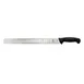 Mercer M13914 14" Stamped Slicer, Black Jap Steel, Santoprene/PP Handle, Guard, Granton Edge, NSF 1 image