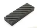 Mercer M15956 Flattening Stone Sharpener, 7" x 2.5" x 1", 220 Grit Silicon Carbide, Diagonal Groove 1 image