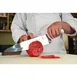 Mercer M18120 Chef Knife – 10" Stamped Carbon Steel Blade, White Handle with Finger‑Points 2 image
