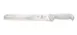 Mercer M18142 10" Stamped Steel Slicer Knife, White Handle, Wavy Edge, Finger Guard, NSF 1 image