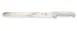 Mercer M18144 12" Stamped Jpn Steel Slicer, Wavy Edge, White Handle with Finger Points & Guard – NSF 1 image