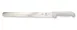 Mercer M18146 White 12" Stamped Slicer Knife, Japanese Steel, Plastic Handle with Guard, NSF 1 image