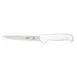 Mercer M18160 White Fillet Knife, 7" Stamped Japanese Steel Blade, White Plastic Handle, NSF 1 image