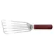 Mercer M18390 Fish Turner-9" x 4" Slotted Blade,14" Length,Japanese Steel,Hell’s Handle,450°F,NSF 1 image