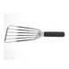Mercer M18390LH Hell's Handle Fish Turner 9"x4" LH Slotted 450°F Dual-Textured Handle Stainless NSF 1 image
