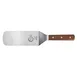 Mercer M18400 Praxis Turner – 8" Blade × 3" Width, 14-3/4", Steel, Rosewood Handle, Brass Rivets 1 image