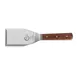 Mercer M18440 Praxis Turner - 5" x 3" Blade, 11-3/8" Overall, Rosewood Handle with Brass Rivets 1 image