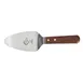 Mercer M18470 Pie Server, 5" x 3" Blade, 11" Length, Stainless Steel, Rosewood Handle, Brass Rivets 1 image