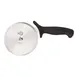 Mercer M18615BK Pizza Cutter, 5" Blade, Japanese Steel, Black Santoprene/Polypropylene Handle 1 image