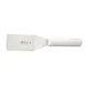 Mercer M18730WH Millennia Turner, 4" Blade x 2½" W, 11⅜" L, White Handle, Japanese Steel Blade 1 image