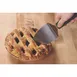 Mercer M18770 Pie Knife, 5" x 3" Blade, 11" Length, Japanese Steel, Black Plastic Handle, Edge 2 image