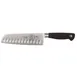 Mercer M21067 Genesis Nakiri Knife, 7" Forged Blade, Granton Edge, Santoprene Handle, NSF 1 image