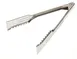 Mercer M21609 9.5" Tongs, Gripper End, 18/0 Stainless Steel Flat Spring, Plating Tweezers 1 image