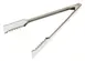 Mercer M21612 - 12" Tongs with Gripper End, 18/0 Stainless Steel, Flat Spring, Seafood Plating Tool 1 image
