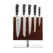 Mercer M21940 Board 6‑Pk Set – 8" Chef/8" Bread/7" Fillet/6" Boning/3½" Paring; Steel, Delrin, NSF 1 image
