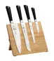 Mercer M21990 ZüM Magnetic Set – 5‑Pk: 8" Chef, 6" Utility, 3" Paring, 8" Bread, Steel, POM, NSF 1 image