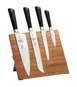 Mercer M21990BM – ZüM MSet W/ Bamboo, 8" Chef, 6" Util, 3" Par, 8" Bread, HiC Steel, POM Handles 1 image