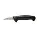 Mercer M22102 Millennia Peeling Knife, 2" Carbon Steel Bird’s Beak Paring, Black Plastic Handle NSF 1 image