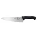 Mercer M22609 Chef Knife, 9" Stamped Steel Blade, Black Santoprene/Polypropylene Handle with Guard 1 image