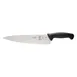 Mercer M22610 - 10" Knife Stamped, High Carbon Steel Blade, Black Santoprene Handle, NSF 1 image