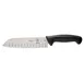 Mercer M22707 Santoku Knife, 7" Blade, Granton Edge, Japanese Steel, Santoprene Poly Handle, NSF 1 image