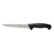 Mercer M22807 Millennia 7" Flexible Stamped Fillet Knife, Steel Blade, Black Santoprene Handle, NSF 1 image