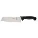 Mercer M22907 Nakiri Knife, 7" Stamped Japanese Steel, Black Santoprene/Polypropylene Handle, NSF 1 image