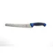 Mercer M23210BL - 10" Bread Knife, Carbon Steel, Blue Santoprene/Polypropylene Handle, Finger Guard 1 image