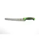 Mercer M23210GR – 10" Bread Knife, Stamped Steel Blade, Green Santoprene Handle, NSF 1 image